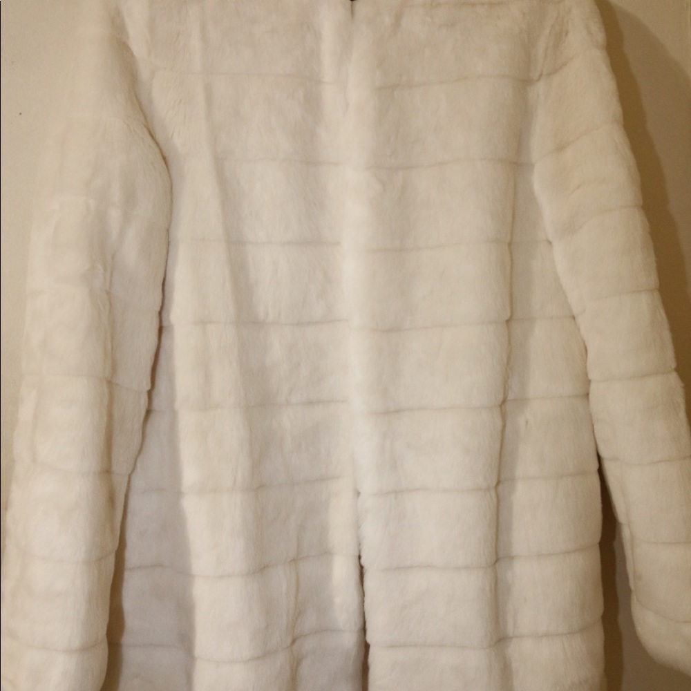 ZARA  Faux fur coat - Picture 5 of 6